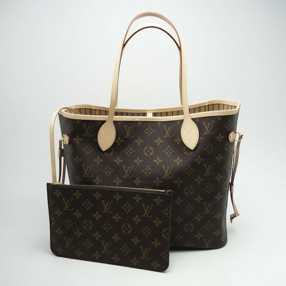 Louis Vuitton Tote Bag Monogram Neverfull Beige